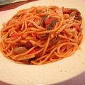 みにぃみにぃ's cooksnap of when they made ピリっとこくのあるナポリタン.