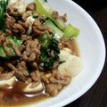 めめぼ's cooksnap of when they made お豆腐の挽き肉しょうがあんかけ.