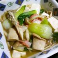 ゆざく's cooksnap of when they made 豆腐ときのこと青梗菜の中華旨煮.
