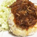 ★みゆっきー★'s cooksnap of when they made 簡単！豆腐ハンバーグ 生姜にんにくソース.