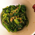 しんまいゆっけ's cooksnap of when they made 手抜き☆ほうれん草の胡麻和えとお浸し.