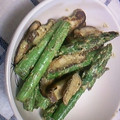 ☆amelie☆'s cooksnap of when they made アスパラとしいたけのカレーマヨ炒め.