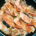 ちゃあコちゃん's cooksnap of when they made 秋鮭のちゃんちゃん焼き★.