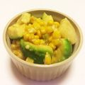 チカイグミ's cooksnap of when they made アボカドと長芋のバタコーン醤油和え.