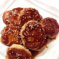 kaukan's cooksnap of when they made ☆蓮根入りつくね☆.