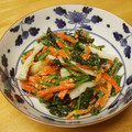 ぽりぽり拓庵's cooksnap of when they made ほうれん草の彩り胡麻和え.