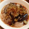 junkoの日々's cooksnap of when they made 揚げナスのうま辛冷やしそうめん.