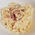 sawax2's cooksnap of when they made サワークリームを使ったカルボナーラ.