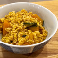 じゃがいもっく's cooksnap of when they made かぼちゃと鶏そぼろのホクホク煮物♪.