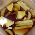 夕飯は６時です's cooksnap of when they made めんつゆで簡単お漬け物.