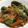 もんしゅしゅ's cooksnap of when they made ウインナーと万願寺唐辛子のオイマヨ炒め.