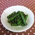 龍青空ママ's cooksnap of when they made インゲンの簡単ゴマ和え.