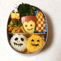 どやこ's cooksnap of when they made キャラ弁☆ハロウィン弁当.