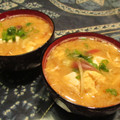 ジョングレ's cooksnap of when they made みょうがたっぷり♪卵とじ味噌汁.