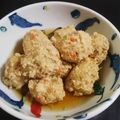 サターン☆楽キッチン's cooksnap of when they made 【野菜嫌いの子どもに】5種野菜の鶏つくね.