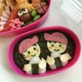 eKAro❤︎母's cooksnap of when they made キャラ弁☆みんなでおにぎり♪遠足弁当☆.