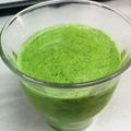 はんぶんこ☆'s cooksnap of when they made アップル★スピナッチ★スムージー.