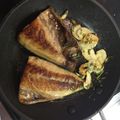 いっちーまうす's cooksnap of when they made 秋刀魚の開きでレモンハーブソース.