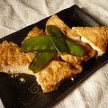 ノチアチ's cooksnap of when they made キヌサヤとあげの炊いたん.