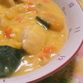 しょみ一's cooksnap of when they made 簡単♡ゴロゴロ南瓜のシチュー♡.
