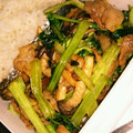saxxsa's cooksnap of when they made 豚肉と小松菜 炒め.