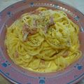 ノチアチ's cooksnap of when they made ✿濃厚チーズカルボナーラ✿.