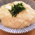 あこーた's cooksnap of when they made ほっこり温まる！味噌とろろ生姜粥☆.