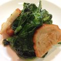 ∞ｋｕｍｉｎ∞'s cooksnap of when they made 簡単☆春菊と竹輪炒め.