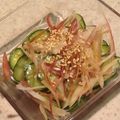キャサリンk0701's cooksnap of when they made みょうがの大人サラダ.