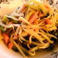 Tonkichi☆'s cooksnap of when they made やみつき♡もやしとハムの塩こんぶナムル.