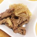 imajunjun's cooksnap of when they made 牛肉とこんにゃくの炒り煮.