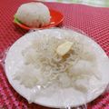 赤い電話's cooksnap of when they made シラスのおにぎり.