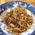 tsuko26's cooksnap of when they made 内臓脂肪に効く？干しえのきの山椒うま煮.