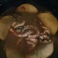 ☆ハッピーデイズ☆'s cooksnap of when they made イカと大根のワタ味噌煮.