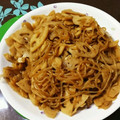 wavesurf's cooksnap of when they made 白滝と蓮根のピリ辛煮.
