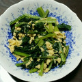 吉田マリーン's cooksnap of when they made ♪青菜とたまごの中華風炒め♪.