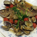にゃおんず's cooksnap of when they made 簡単10分:鯛のアクアパッツァ.