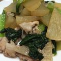 ∞ともちゃん∞'s cooksnap of when they made 大根と豚こま切れ肉の炒め煮.