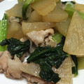 ∞ともちゃん∞'s cooksnap of when they made 大根と豚こま切れ肉の炒め煮.