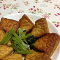雪見苺's cooksnap of when they made 厚揚げと小松菜の煮浸し.