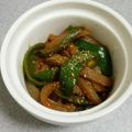 73ume's cooksnap of when they made こんにゃくとピーマンのコチュジャン炒め♪.