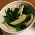 rinneco's cooksnap of when they made ＊ほうれん草ときのこ超シンプル塩麹炒め＊.