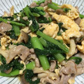coco´s's cooksnap of when they made 豚肉と小松菜 炒め.