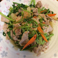 a0imama♡'s cooksnap of when they made すぐできる☆青菜と豚肉のオイソース炒め.