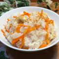 Susie845's cooksnap of when they made にんじんとナッツの炊き込みご飯.