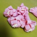 まさ大好き's cooksnap of when they made お弁当に隙間にくるくるハムとチーズのお花.
