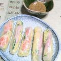 KUMI KUMI's cooksnap of when they made ☆アレンジ多彩☆冷やし中華の生春巻き.