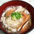 KUMI KUMI's cooksnap of when they made 蓮根のだんご汁.