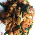 ひかる８８'s cooksnap of when they made ねぎ大量消費に☆彡鶏肉のキムチ炒め.