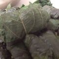 Santorini's cooksnap of when they made エゴマの葉おにぎり☆韓国料理☆.